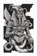 Osiris tattoo design idea