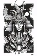 Osiris tattoo design idea