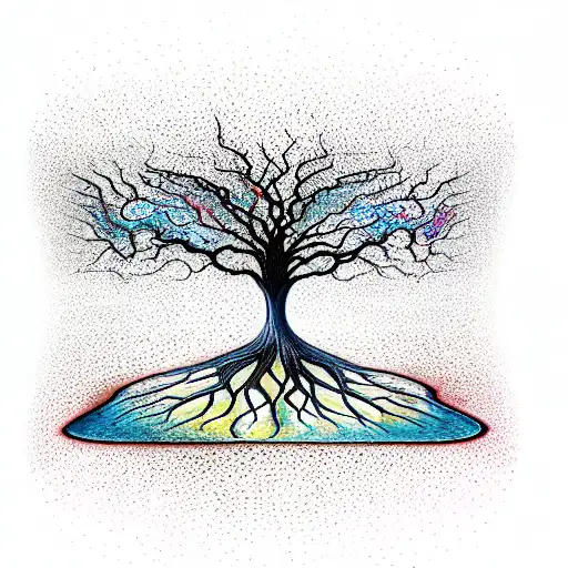 Tree of Life tattoo design idea