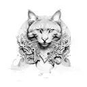 Depression tattoo design idea