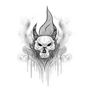 Suicide tattoo design idea