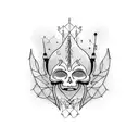 Suicide tattoo design idea