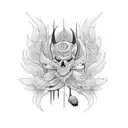 Suicide tattoo design idea