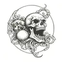 Tired wrath deadly sin tattoo design idea