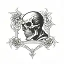 Tired wrath deadly sin tattoo design idea