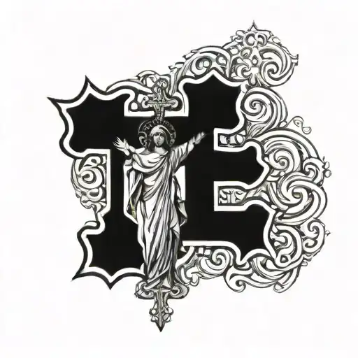 st Maria, cross, Azores, walking tattoo design idea