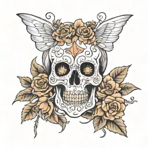 10.21.23 til death tattoo design idea