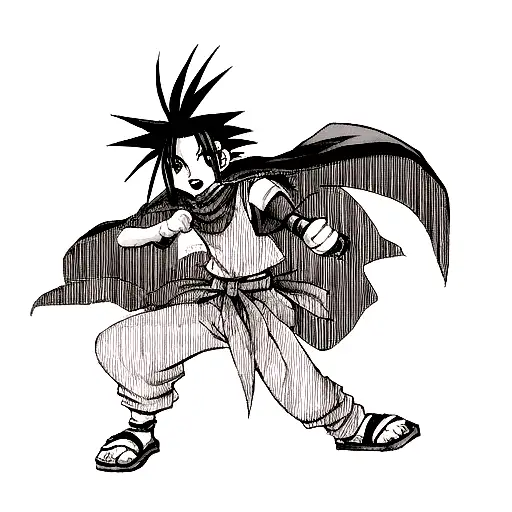 Shaman king tattoo design idea
