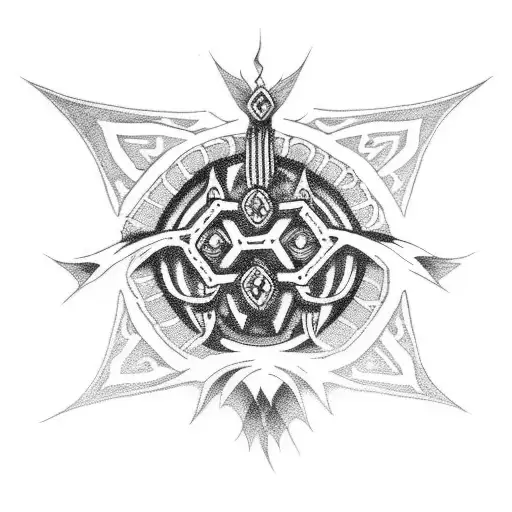 Shaman king tattoo design idea