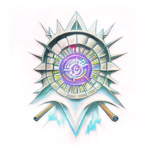 Shaman king tattoo design idea