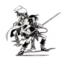 Shaman king tattoo design idea