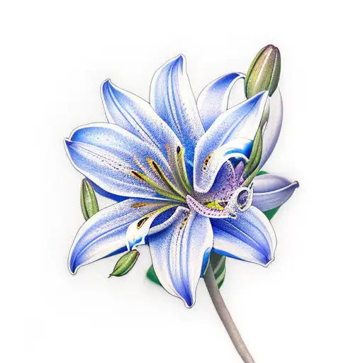 tiger lily flowers tattoo half sleeve｜Ricerca TikTok