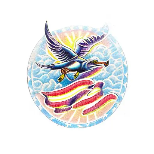 oleviste church with lightning  tattoo design idea