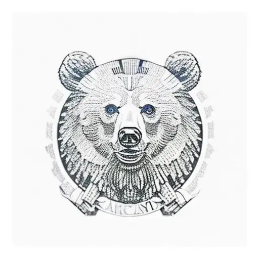 berlin bear. Victory Column. Brandenburg Gate. Reichstag. tattoo design idea