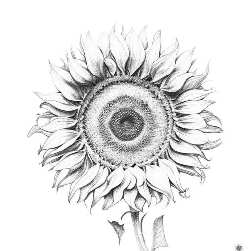 sunflower arsenal wedding  tattoo design idea