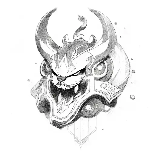 league of legends kindred tattoo design idea