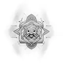 trust no one tattoo design idea