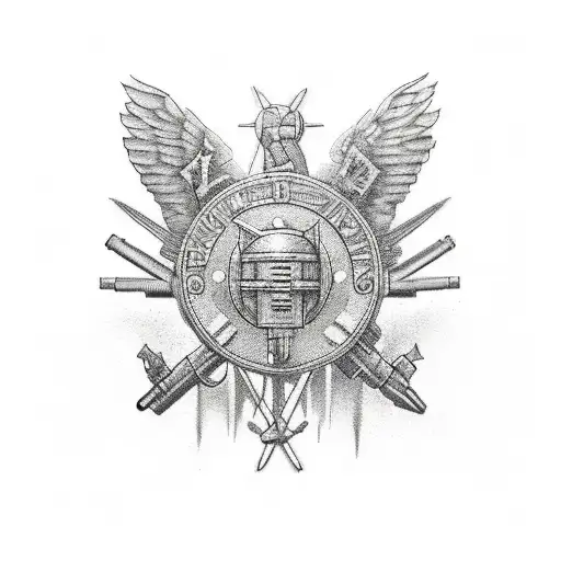 world war II tattoo design idea