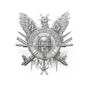 world war II tattoo design idea