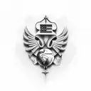 world war II tattoo design idea