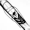 grunge tattoo design idea