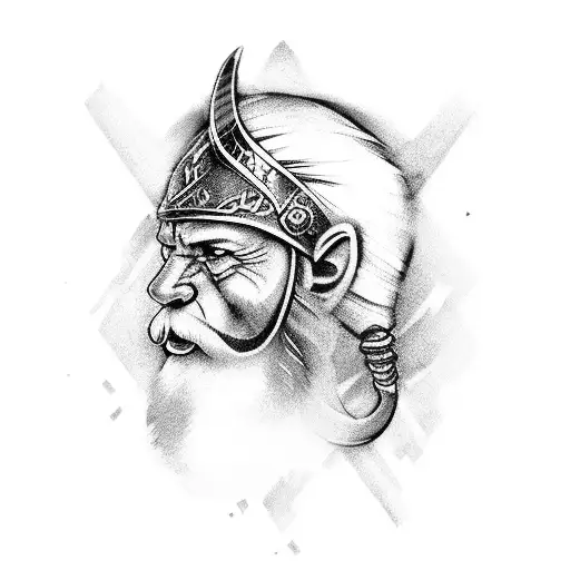 viking tattoo design idea