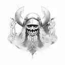 viking tattoo design idea