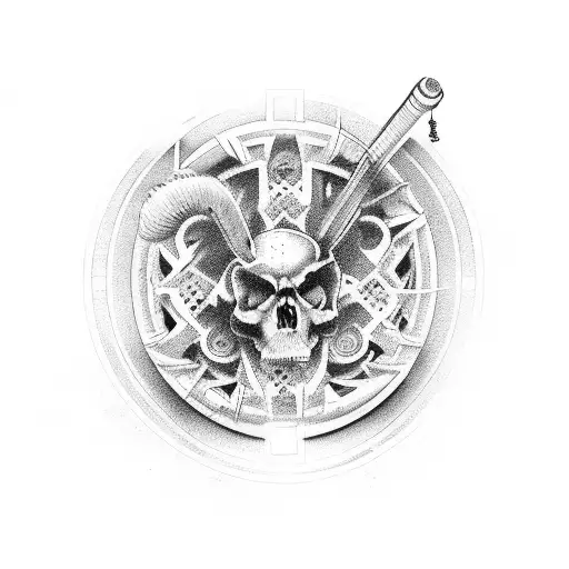 cartel tattoo design idea