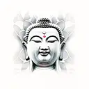 Buddha tattoo design idea