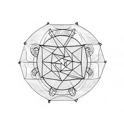 bicycle tattoo design idea