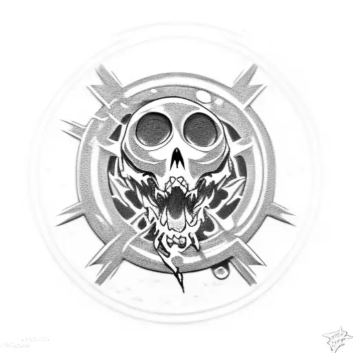 reaper death seal naruto tattoo design idea