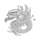 sun,ra, leo, rooster, caiman, Quetzalcóatl tattoo design idea