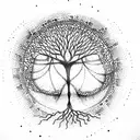 Tree of Life tattoo design idea