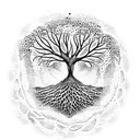 Tree of Life tattoo design idea