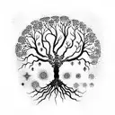 Tree of Life tattoo design idea