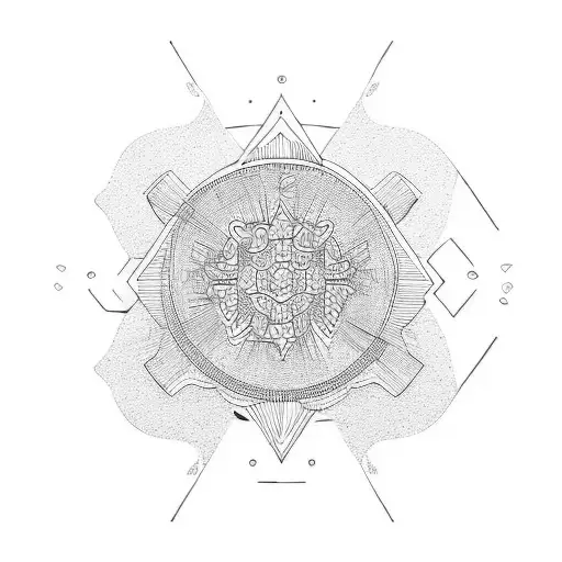 orange slice tattoo design idea