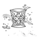 pure water tattoo design idea