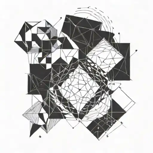 newton's first law of motion tattoo design idea