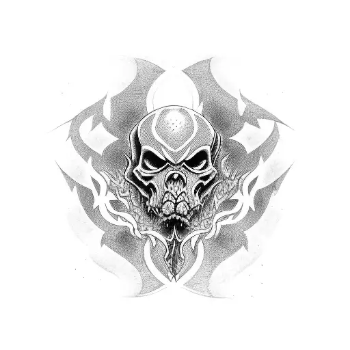 aggrogoth tattoo design idea