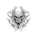 aggrogoth tattoo design idea