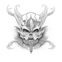 aggrogoth tattoo design idea