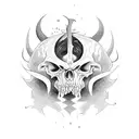 aggrogoth tattoo design idea