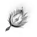 peacock feather tattoo design idea