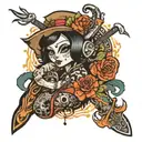 Dancin song by Aaron Smith  tattoo design idea