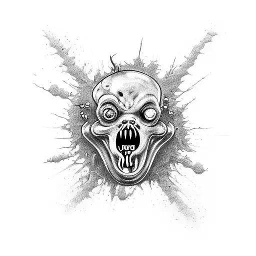 Toxic Zombies: Zombies that release poisonous gas or toxins. tattoo design idea