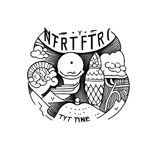 nothing lasts forever  tattoo design idea