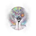 consciousness  tattoo design idea