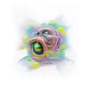 consciousness  tattoo design idea