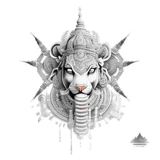 Narasimha Avatar by manojart on DeviantArt