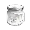 mason jar, holly, number 1 tattoo design idea